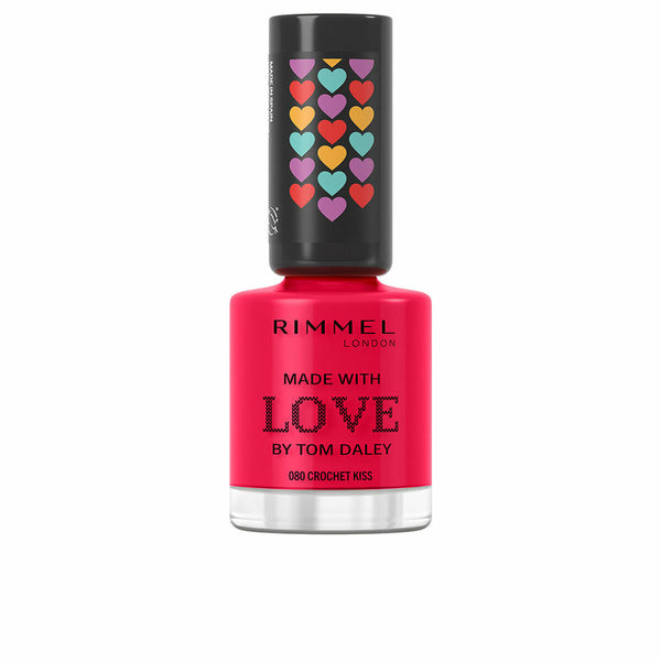 Nagellack Rimmel London Made With Love by Tom Daley Nº 300 Glaston berry 8 ml