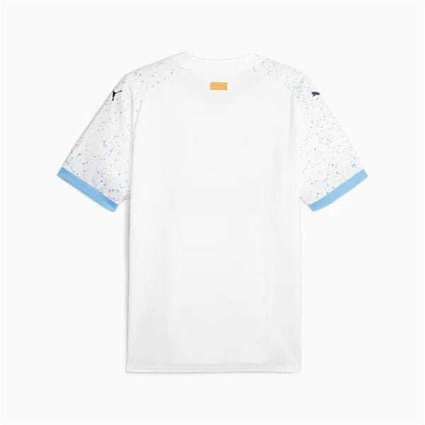 Kurzärmiges Fußball T-Shirt für Männer Puma Girona FC visitante 23/24 Weiß