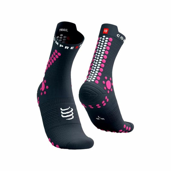 Sportsocken Compressport Pro Racing Socks v4.0 Schwarz
