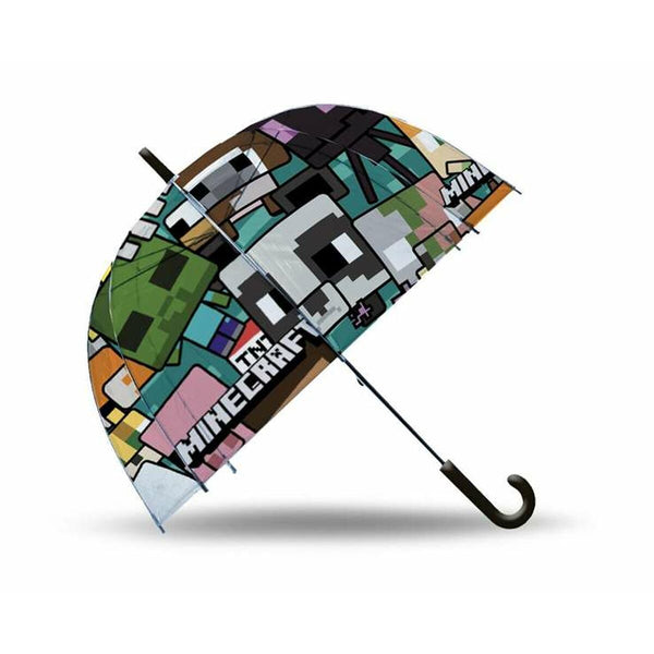 Regenschirm Minecraft Kunststoff 46 cm Für Kinder