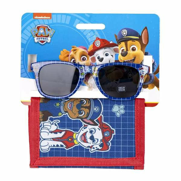 Sonnenbrillen- und Portemonnaie-Set The Paw Patrol 15 x 18 x 2 cm Für Kinder