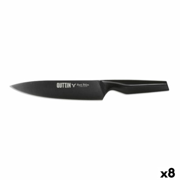 Chef Messer Quttin Black Edition 20 cm (8 Stück)