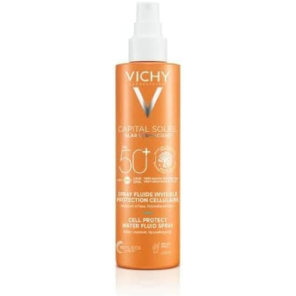 Körper-Sonnenschutzspray Vichy Capital Soleil 200 ml Weiß