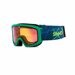 Skibrille Sinner Duck Mountain Für Kinder grün