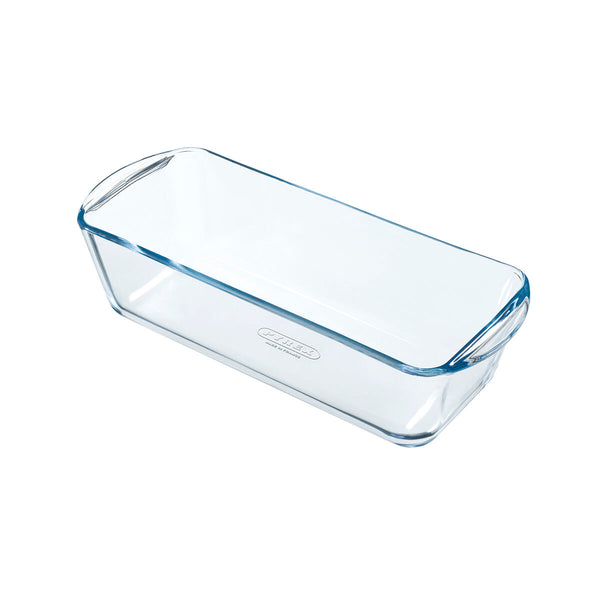 Backform Pyrex Classic Vidrio rechteckig Durchsichtig Glas 28 x 11 x 8 cm (4 Stück)